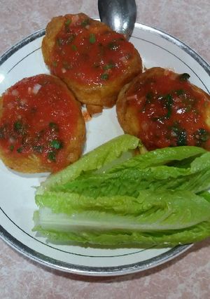 Una foto de Tortitas de chinchayote
