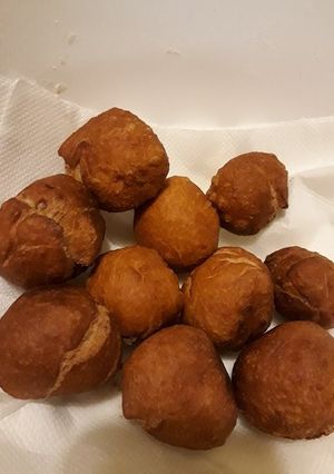 Φωτογραφία της συνταγής Λουκουμάδες γεμιστοί με σοκολάτα..!