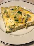 Frittata courgettes et feta