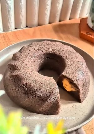 Foto resep Bolu Ketan Hitam Keju Lumer