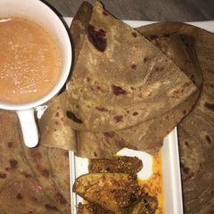 A picture of Layers paratha.