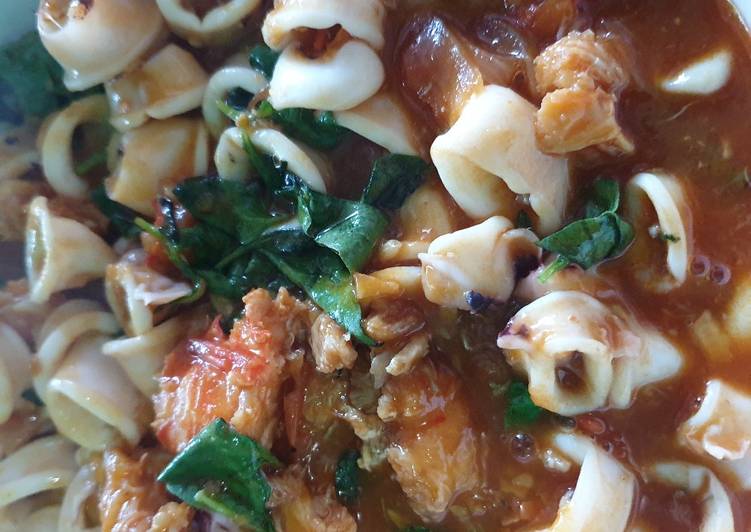 Resep Cumi merah Lezat