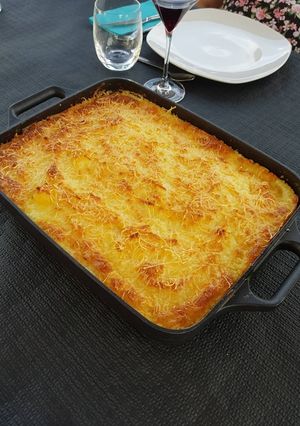 Une photo de Parmentier de canard