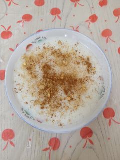 صورة لوصفة مهلبية بالرز