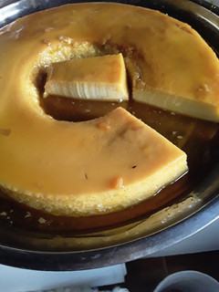 Una foto de Flan casero de vainilla