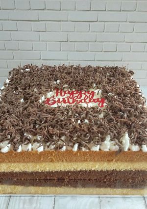 Foto resep Bolu Tiramisu Kukus super Lembut & Moist