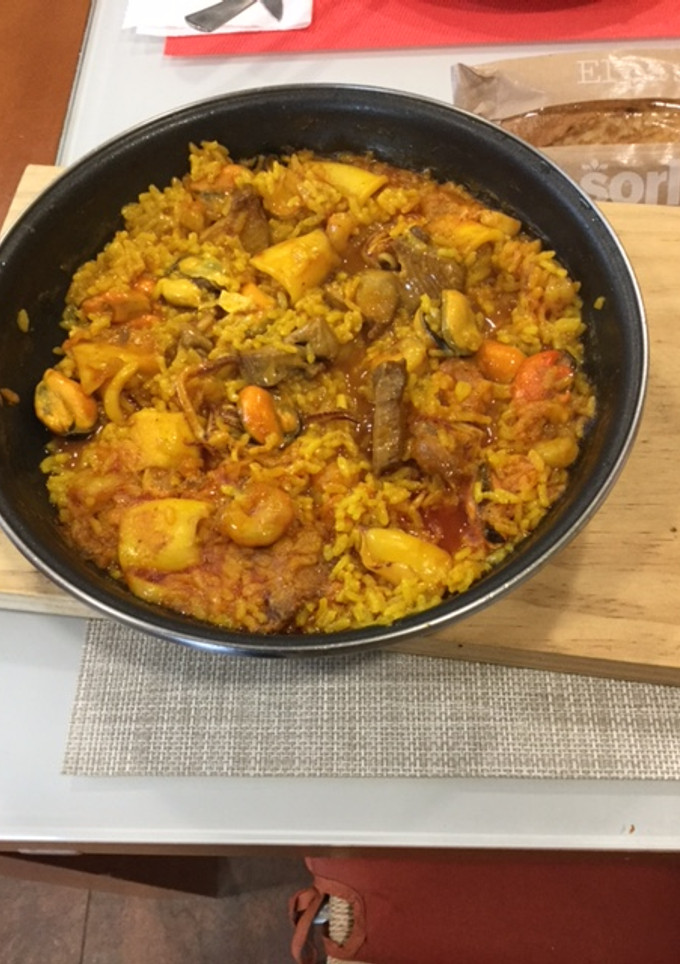 Una foto de Arroz del senyoret