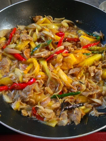 Cara Simple Menyiapkan Resep  Oseng mangga tempe semangit yang Menggugah Selera, Bikin Ketagihan