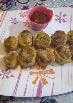 A picture of Pinwheel Samosa.