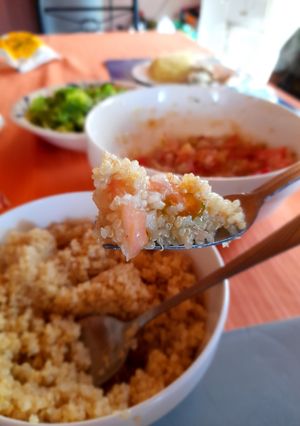 Una foto de Quinoa a la chilena
