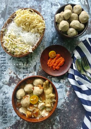Foto resep Kuah Bakso Simpel Kaldu Ceker Ayam