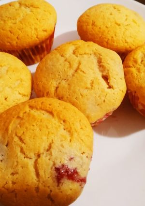 Φωτογραφία της συνταγής Cupcake με κεράσια