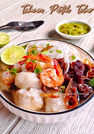Foto resep Tekwan Putih Telur (Tanpa Ikan)