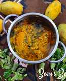 Mambazha Pulissery/Kerala Style Sweet and Sour Mango Curry
