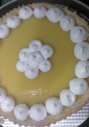 Una foto de Lemon pie