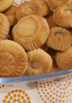 صورة لوصفة معمول السميد مع الطحين