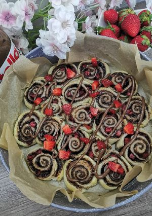 Epres - Nutellás leveles recept fotója