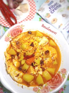 Foto resep Gulai Telur Kentang