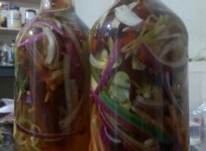 Una foto de Salsa bruja para mariscos