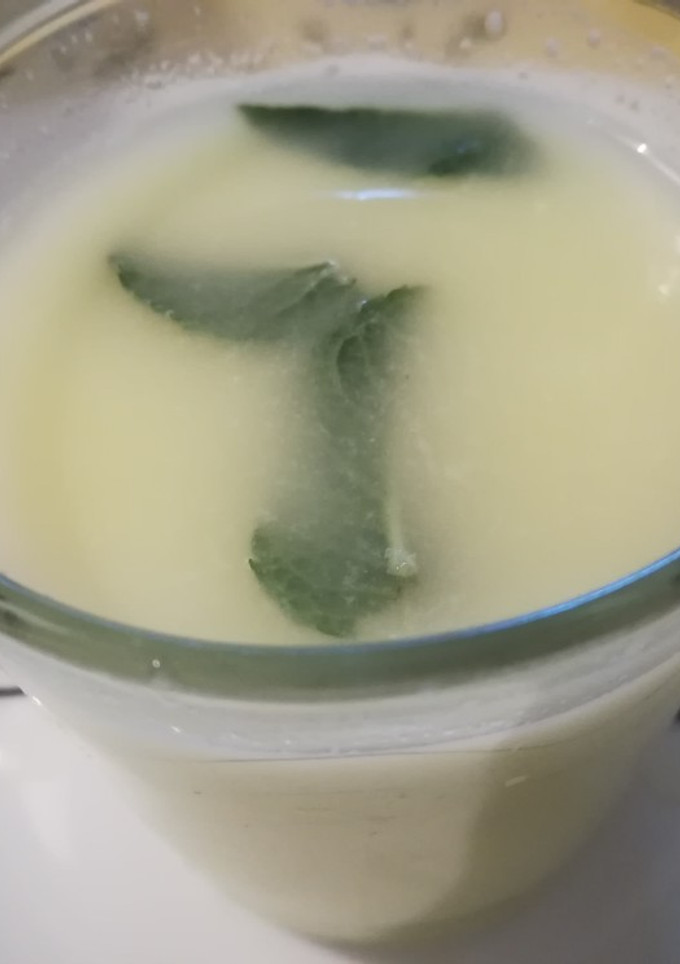 Una foto de Gazpacho de calabacín