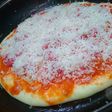 Pizza homemade teflon
