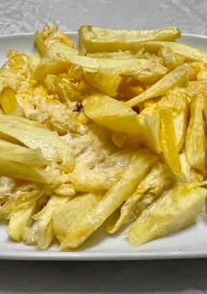 Φωτογραφία της συνταγής Πατάτες τηγανητές με αυγά
