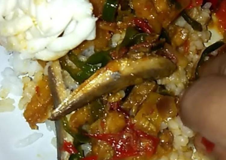 Resep Ikan asin tempe pedas yang sempurna