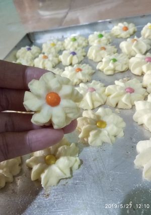 Foto resep Semprit susu so simple (3 bahan)