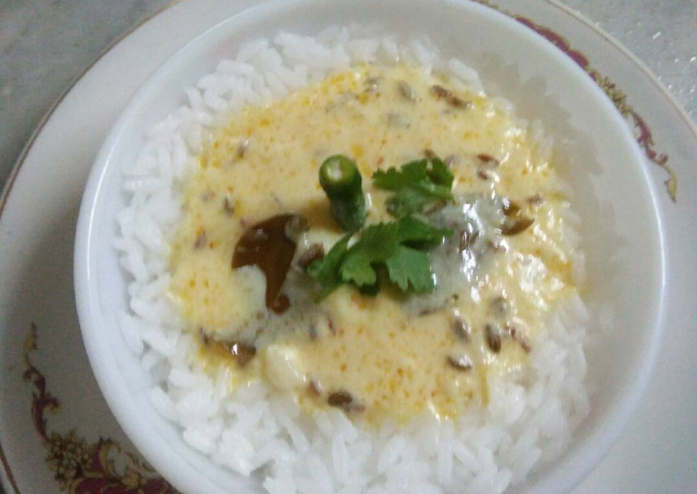 Kadhi Chawal