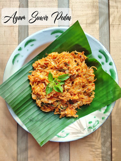 Foto resep Ayam Suwir Pedas