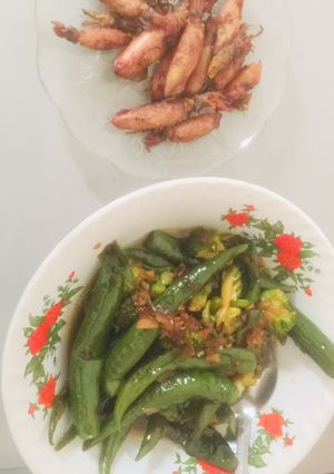 Foto resep 🌶tumis cabe ijo
