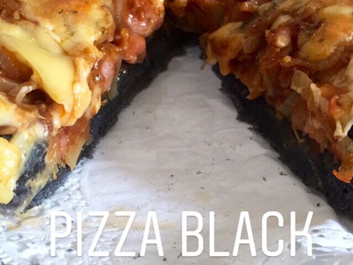 Cara Bikin Pizza Black Ekonomis Untuk Dijual