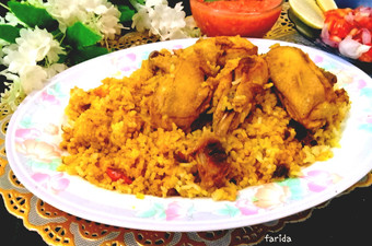 Langkah Mudah untuk Menyiapkan Nasi Briyani Ayam (HyderAbad Style) Untuk Jualan
