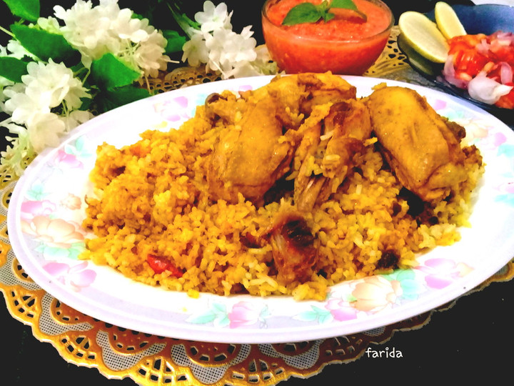 Langkah Mudah untuk Menyiapkan Nasi Briyani Ayam (HyderAbad Style) Untuk Jualan