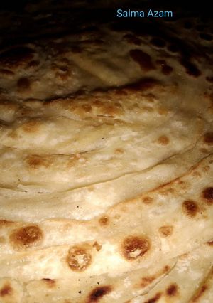 A picture of Lacha paratha💝لچھہ پراٹھا💝.