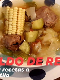 Una foto de Caldo de res
