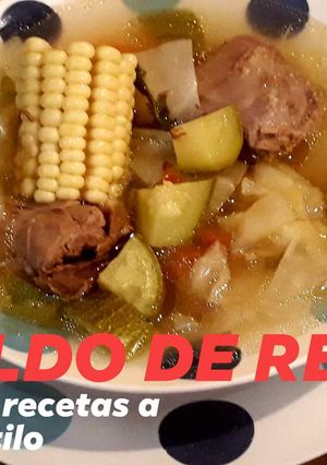 Una foto de Caldo de res