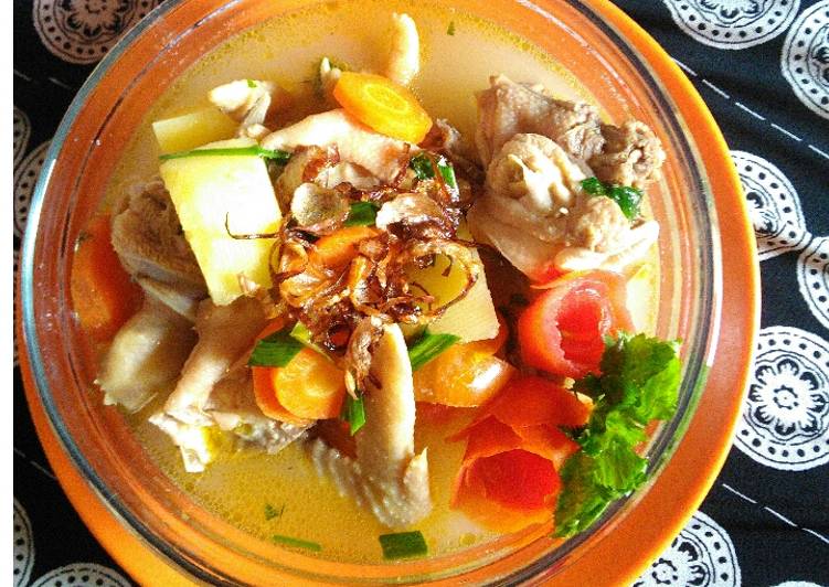 Rahasia Menghidangkan Sop Ayam Kampung #PrRamadhan_PalingKaporit Untuk Pemula!