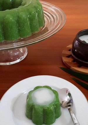Foto resep Puding santan lumut