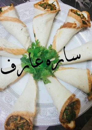 صورة لوصفة اقماع التوست🍞