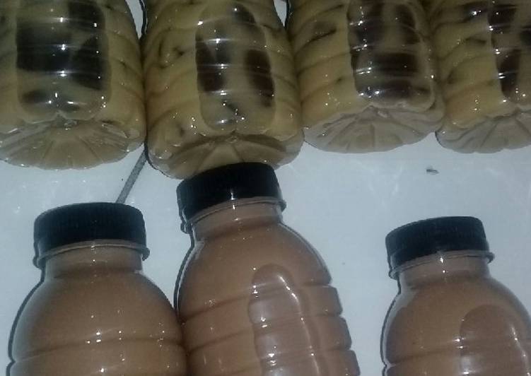 Capuccino jelly coklat