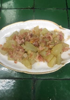 Una foto de Papas a la Landaise