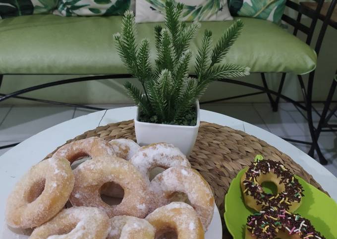 Langkah Mudah untuk Menyiapkan Donat jadul sederhana, Enak Banget