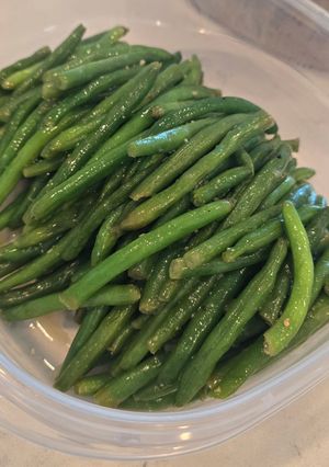 A picture of Sweet Brown Sugar Green Beans.