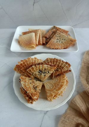 Foto resep Kue Semprong Wijen