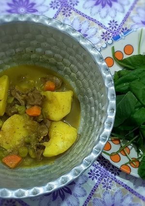 عکسی از دستور خوراک سنگدون