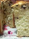 Panettone veloce con gocce di cioccolato