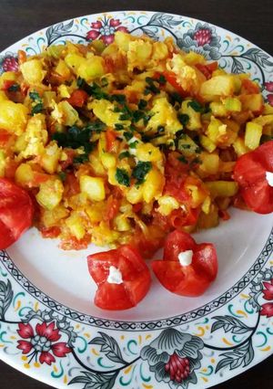 عکسی از دستور کدو بره مازندارن