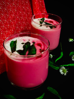 A picture of Beetroot Chaas.
