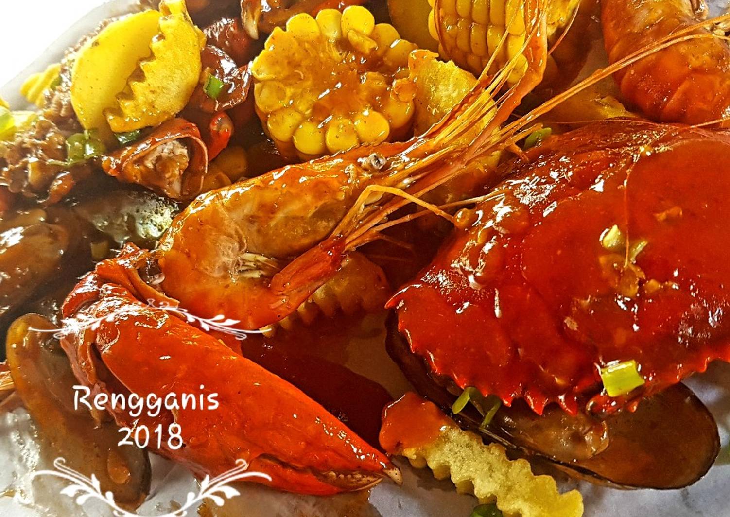 Resep Seafood Saus Pedas oleh Linda Rengganis - Cookpad